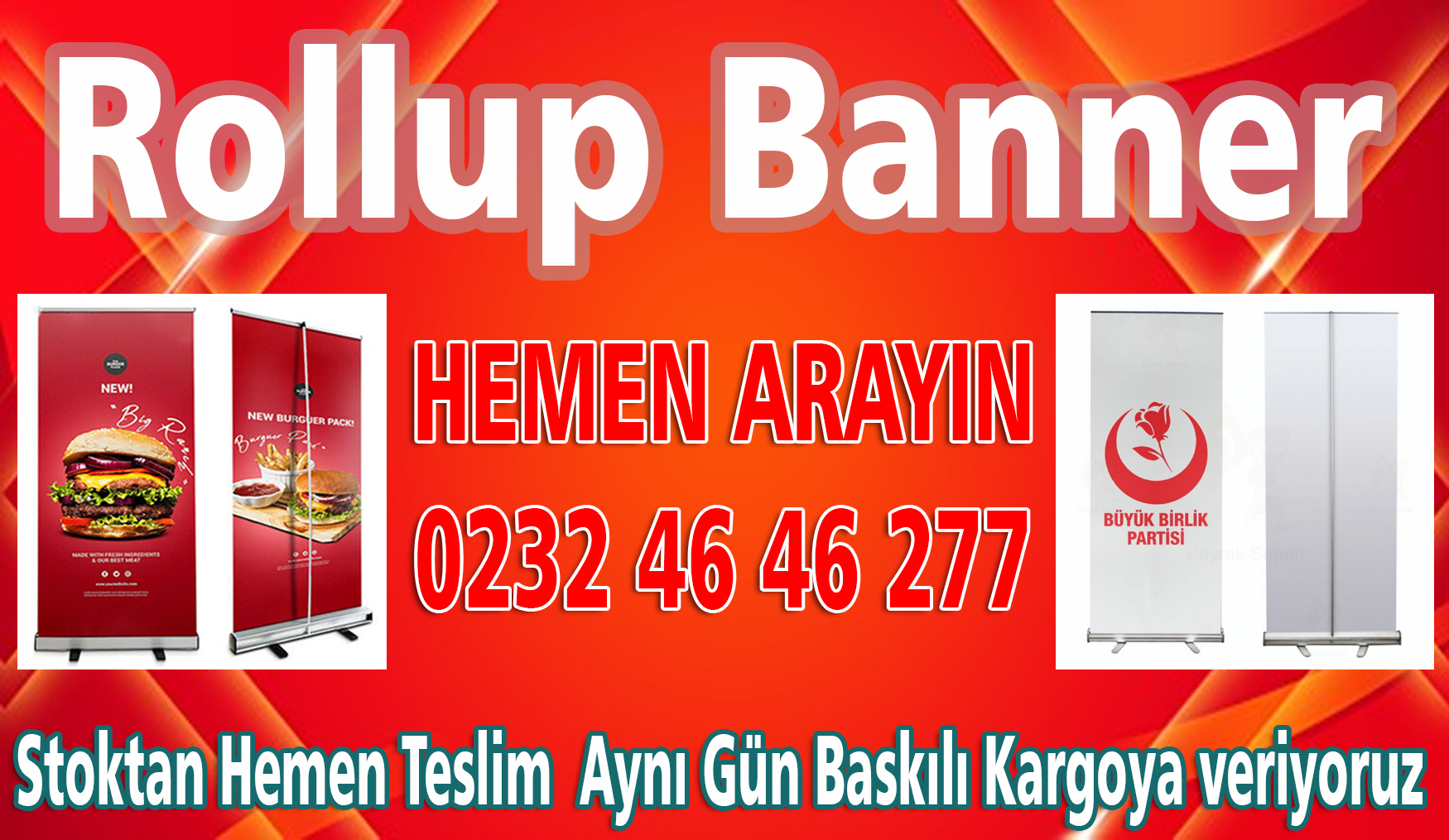 İzmir Rollup Banner ve Örümcek Stand Merkezi