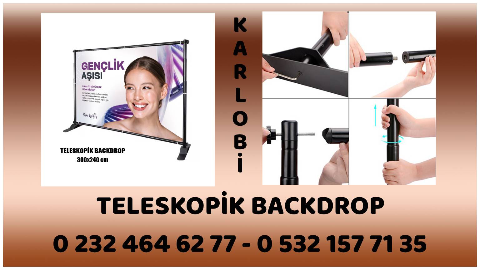 Teleskopik Backdrop Stand Nedir? – 0232 464 62 77 – 0532 157 71 35